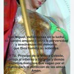 Estampa San Miguel Arcángel modelo 2 (archivo JPG)