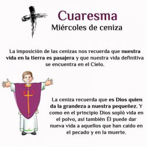 Miércoles de Ceniza: Comienzo de la Cuaresma