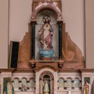 Altar lateral dedicado al Sagrado Corazón