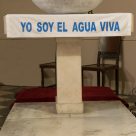Pila Bautismal donde se realizan los bautismos desde el año 2005