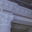 Detalles de la mampostería del Templo