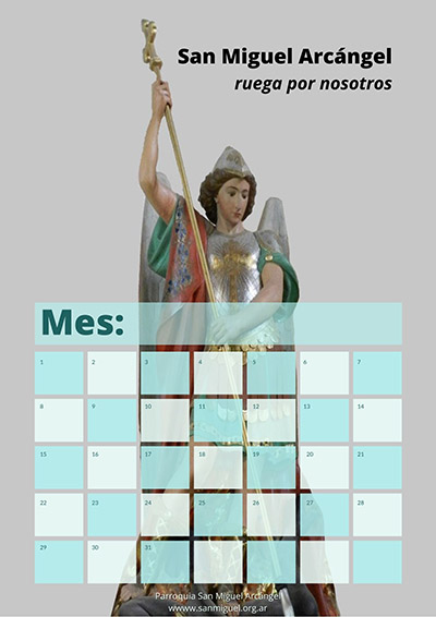 Calendario modelo 1 (archivo PDF)
