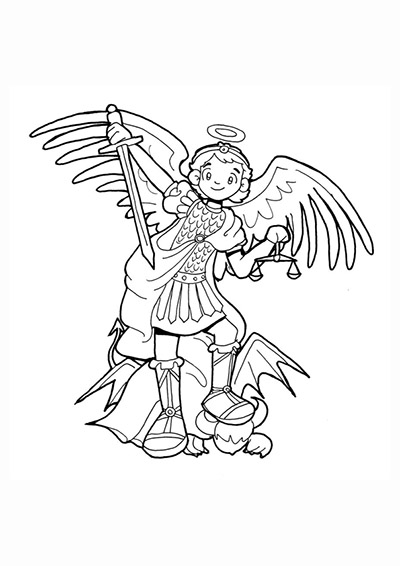 Dibujo para colorear modelo 1 (archivo JPG)