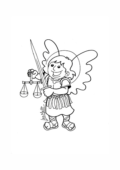 Dibujo para colorear modelo 2 (archivo JPG)