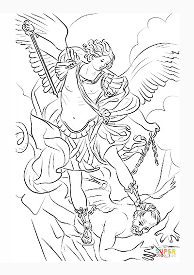 Dibujo para colorear modelo 6 (archivo JPG)