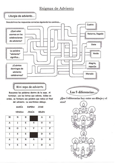 Enigmas de adviento (archivo JPG)