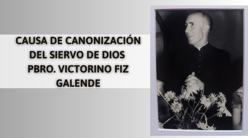 Siervo de Dios Padre Victorino Fiz Galende