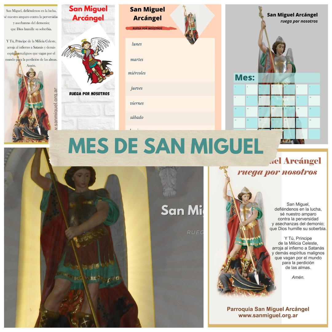Mes de nuestro Patrono el Arcángel San Miguel