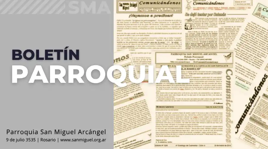 Boletín Parroquial Comunicándonos