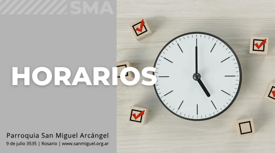 Horarios de Misa